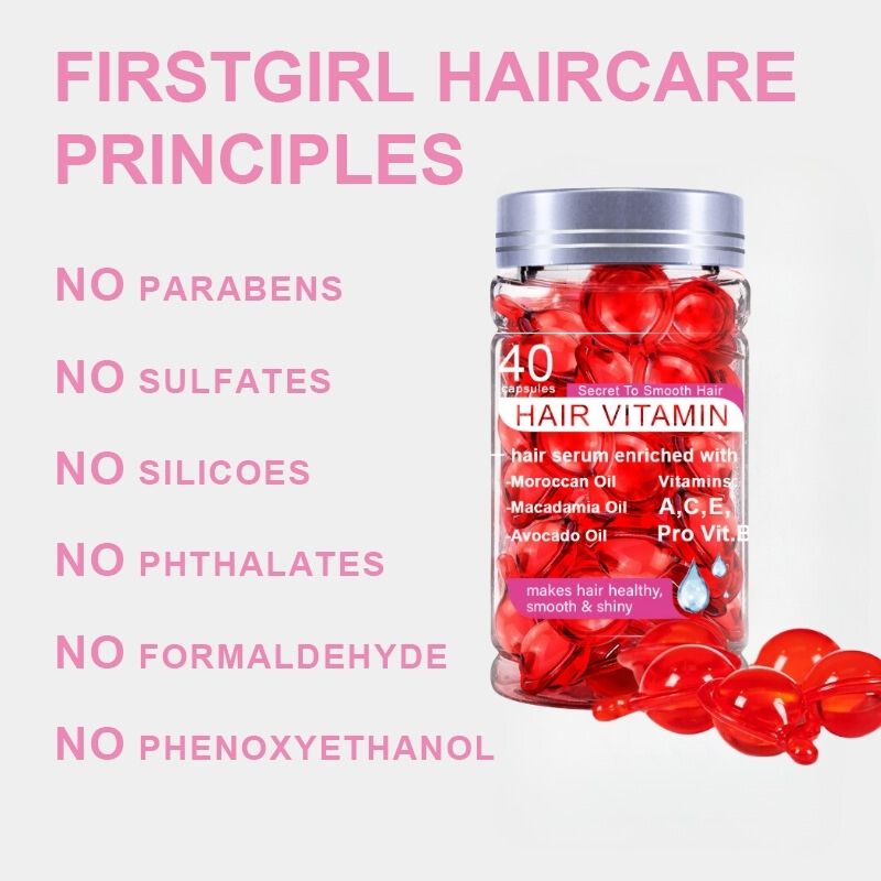 Hair Treatment Serum - No Rinse with Argan Macadamia Avocado Oils - Vitamins A C E Pro B5 - Conditioner for Women & Men Comfort
