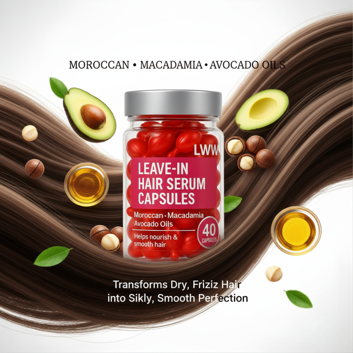 hair serum for soft shiny and manageable hair