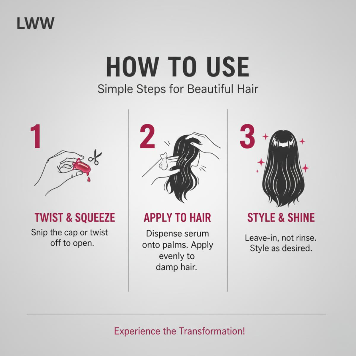 hair treatment oil capsules for smooth and nourished hair