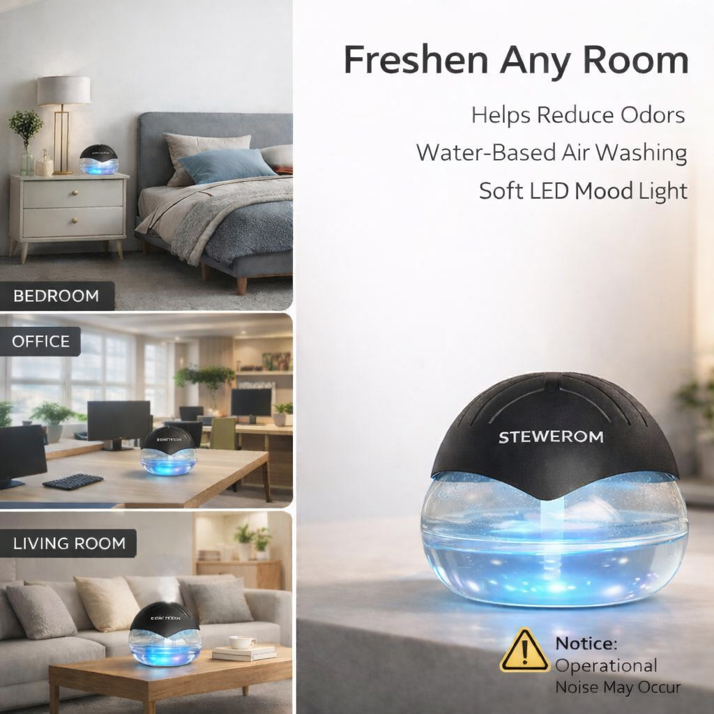 home fragrance diffuser with water filter design
