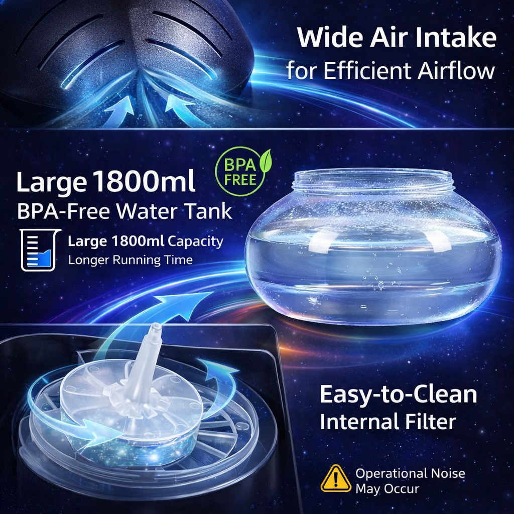 compact air purifier with fragrance oil for indoor air freshening