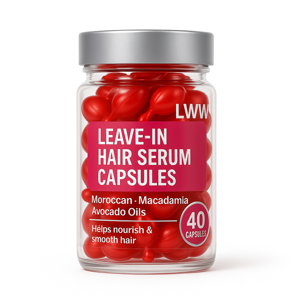 hair conditioning serum capsules for everyday use